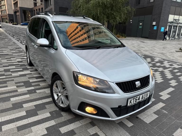 2015 SEAT ALHAMBRA SE 2.0 TDI CR 6 SPEED MANUAL 7 SEATER 5DR SILVER
