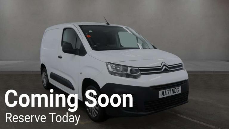 2021 Citroen Berlingo 1.5 BlueHDi 650Kg Enterprise Pro 75ps PANEL VAN DIESEL Manual