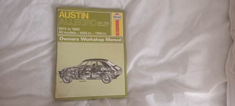 Austin Allegro Haynes Manual 