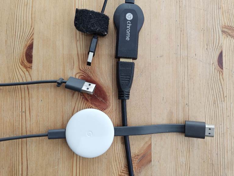 Bundle lot of 2x Google Chromecasts