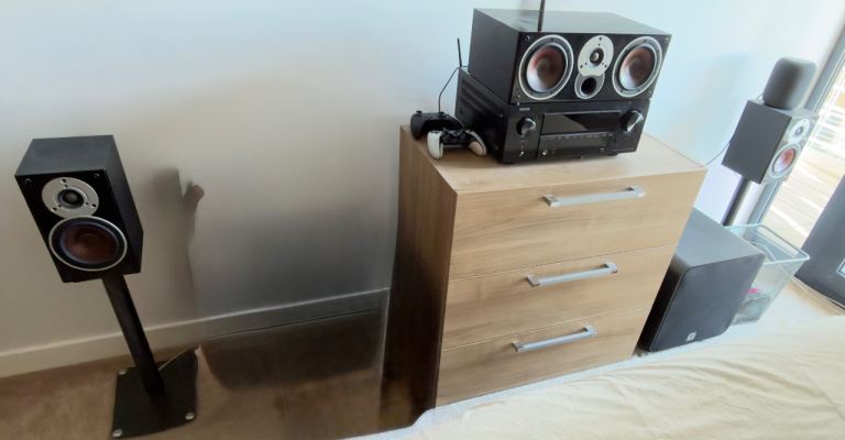 Home Cinema 5.1 full setup Denon AVC x3700h, DALI Zensor 1, QAcoutics QB12 Subwoofer 