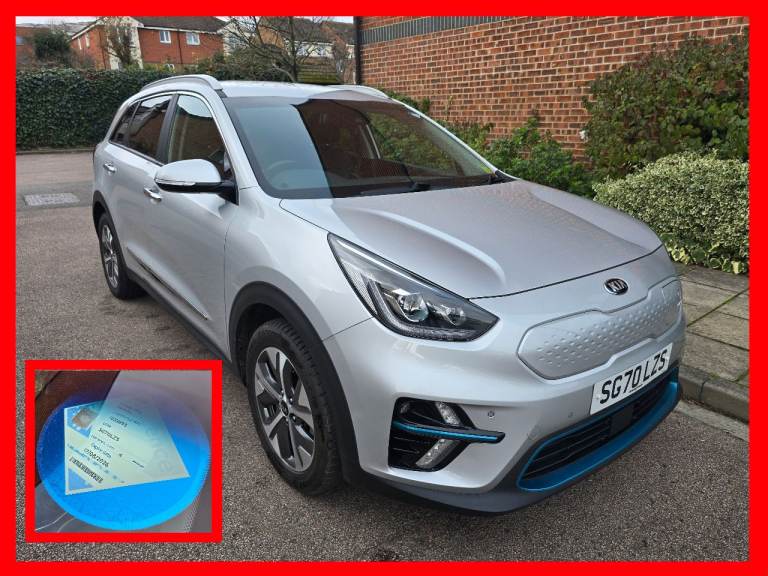 2020/70 Kia E-Niro 4 64kWh EV - Low 36K Miles, Kia Warranty, FSH, TFL PCO Licenced, HPI Clear