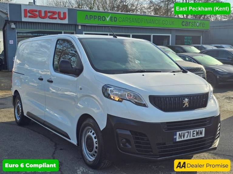 2021 Peugeot Expert White 1.5 BlueHDi Euro 6 panel , 41,600 miles, ULEZ compliant, 6-speed manu P...