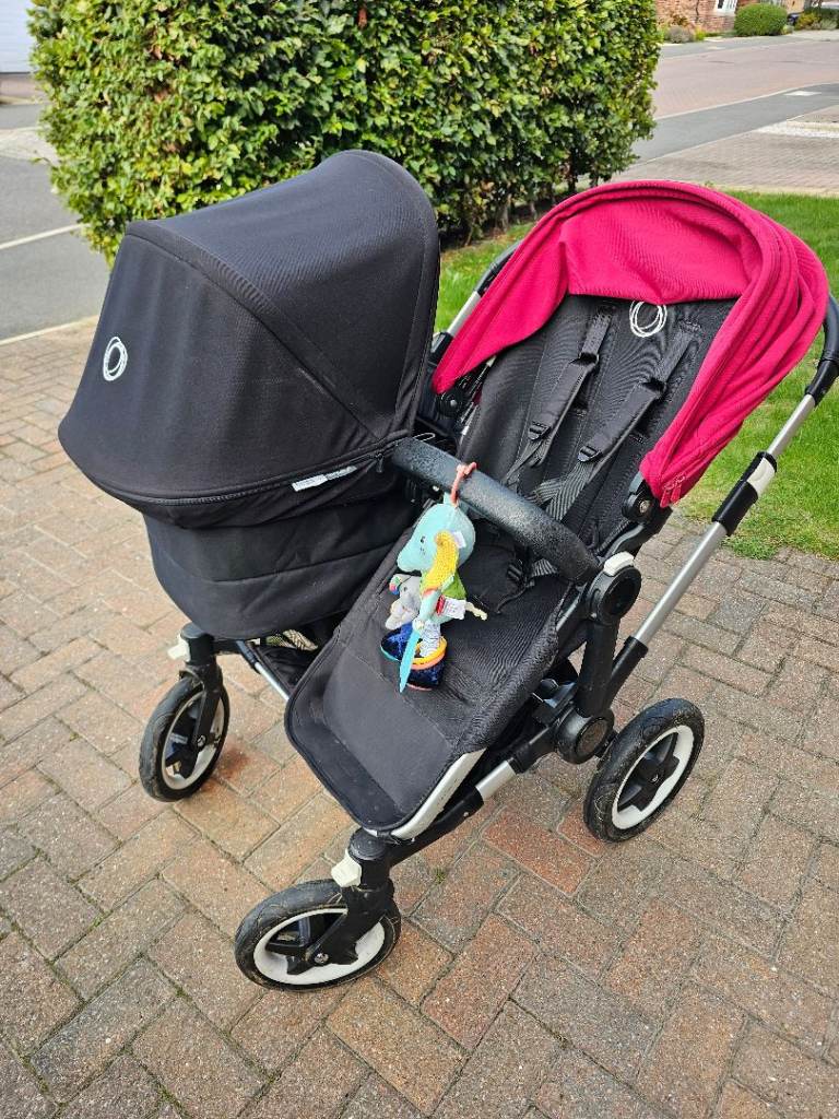 🩷 Bugaboo Donkey 2 Double Pram – Complete Set – £325