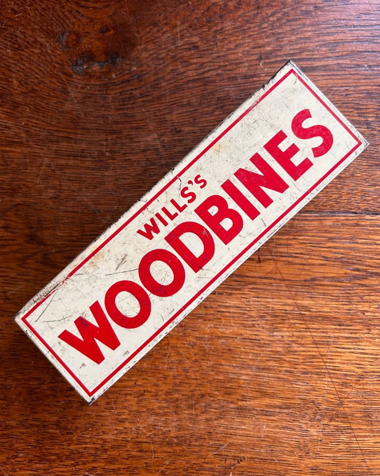Vintage Wills Woodbine Dominoes Home Bar