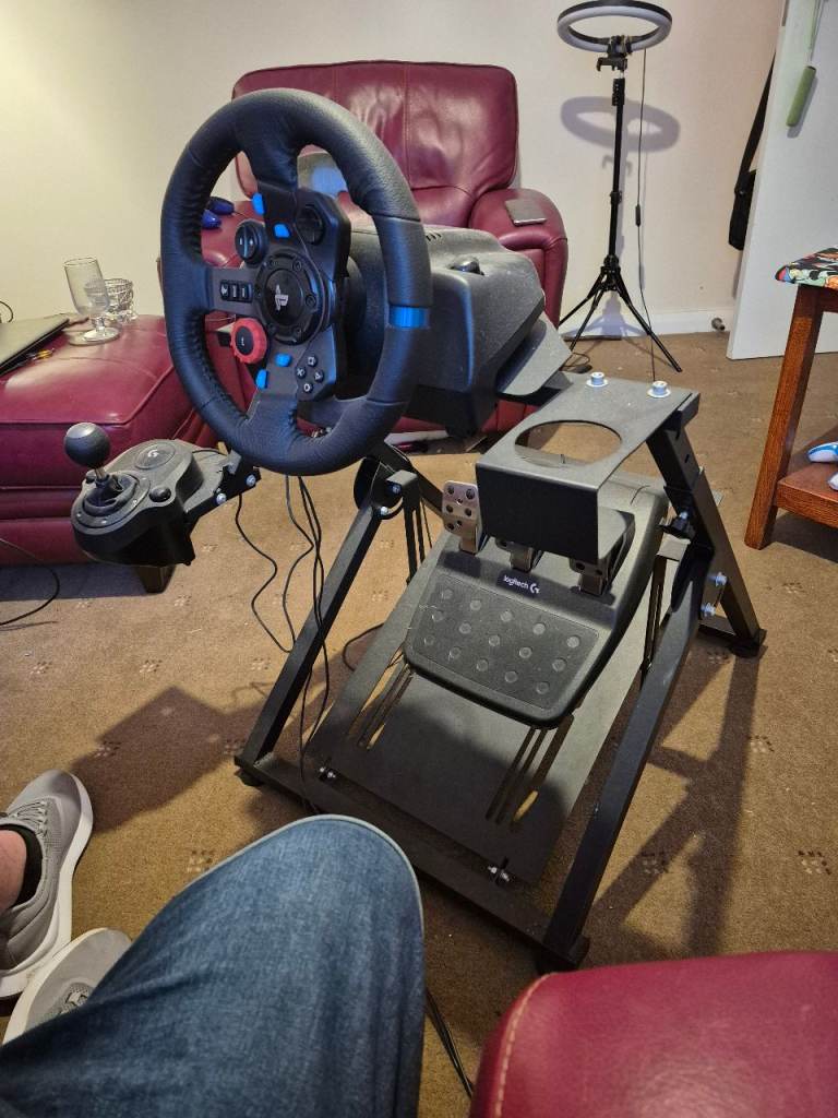 G29 Racing Wheel, Pedals and Gear Stick (WITH RIG) for PS5/PS4/PS3