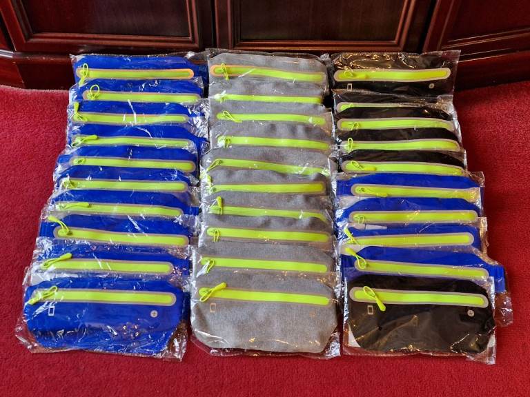 Job Lot of 30 Running Belts Secure Travel Money Hidden Waist Belt Elasticated One Size. Brand New