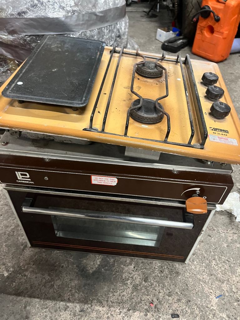 Gas bootle Hob and cooker for camper or motorhome  