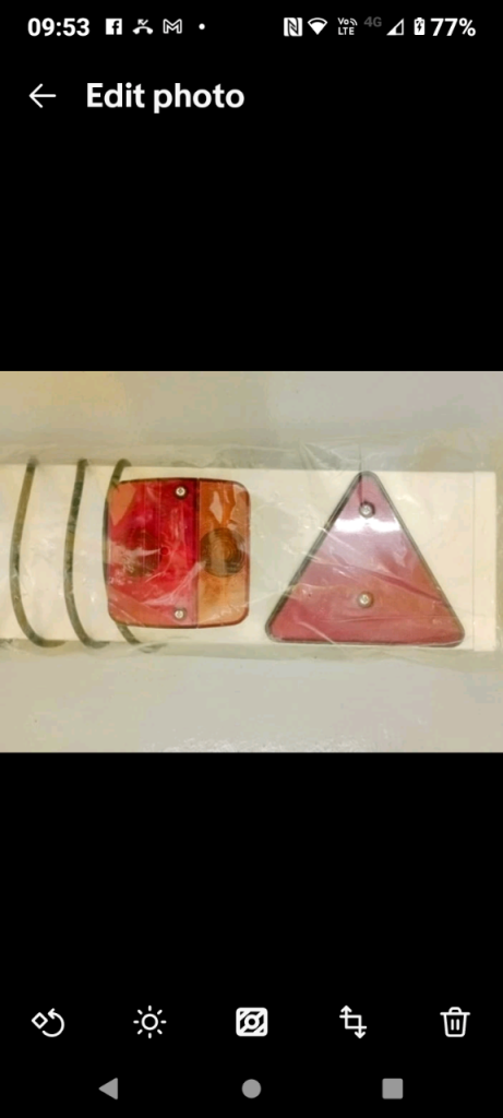 NEW trailer lighting board. Road-legal for trailers, horseboxes, cycle carriers.