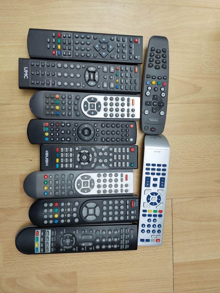TV  remote Controls  £5 each 