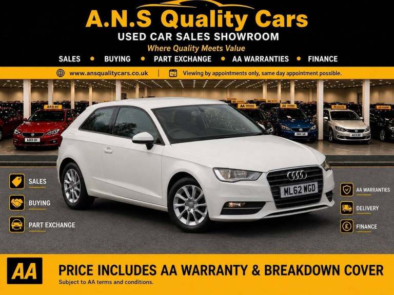 2012 Audi A3 1.4 TFSI SE Euro 5 (s/s) 3dr HATCHBACK Petrol Manual