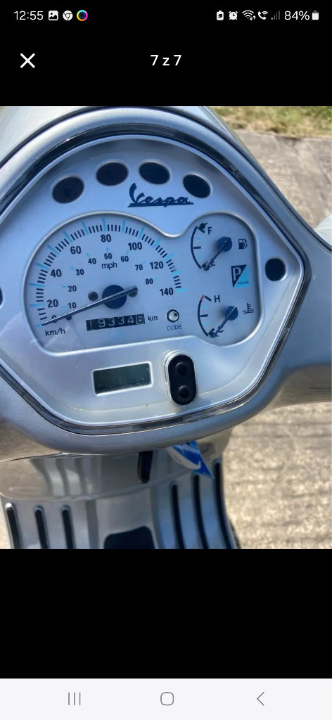 Piaggio, VESPA, 2003, 124 (cc)