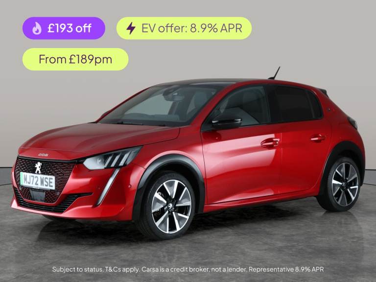 2022 Peugeot 208 100kW GT 50kWh 5dr Auto HATCHBACK ELECTRIC Automatic