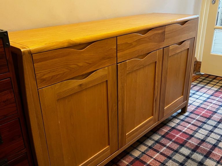 Solid Oak Sideboard 
