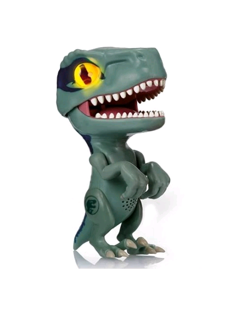 WOW! STUFF Jurassic World Trigger Chomper - Velociraptor Blue 