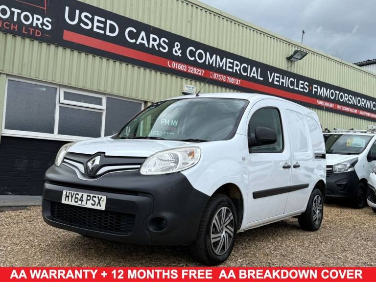 2014 64 RENAULT KANGOO 1.5 DCI ENERGY ML19 ECO2 PHASE 2 PANEL VAN 5DR DIESEL MAN