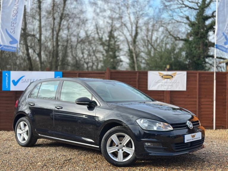 2014 Volkswagen Golf 1.4 TSI BlueMotion Tech Match Automatic Ulez Free Black HATCHBACK Petrol Aut...