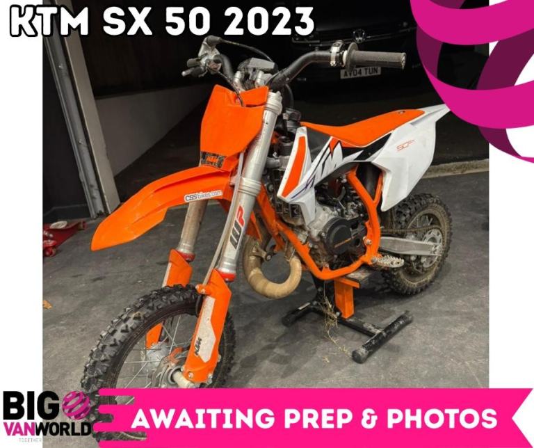 KTM SX 50 2023 - Only 9 Hours - V Little Use - Stock Bike