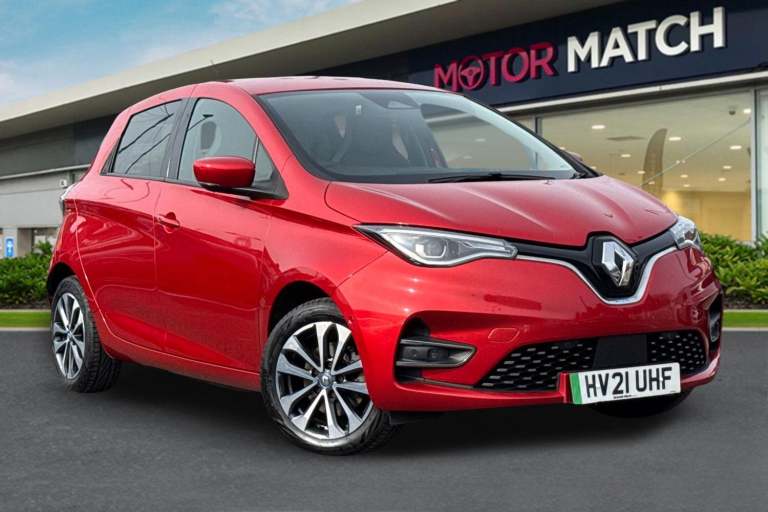 2021 Renault Zoe R135 52kWh GT Line Auto 5dr (i, Rapid Charge) Hatchback ELECTRIC Automatic