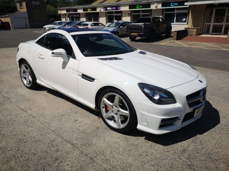 MERCEDES-BENZ SLK 2.1 SLK250 CDI AMG Sport White Auto Diesel 2014