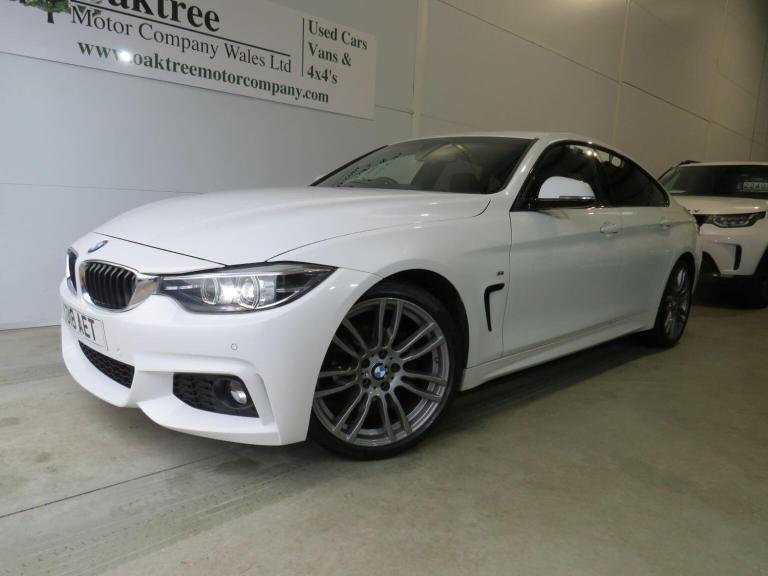 BMW 4 SERIES GRAN COUPE 2.0 420i M Sport Auto Euro 6 (s/s) 5dr White Auto Petrol