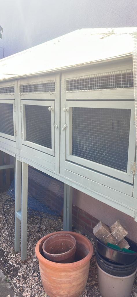 Bank of 4 cages