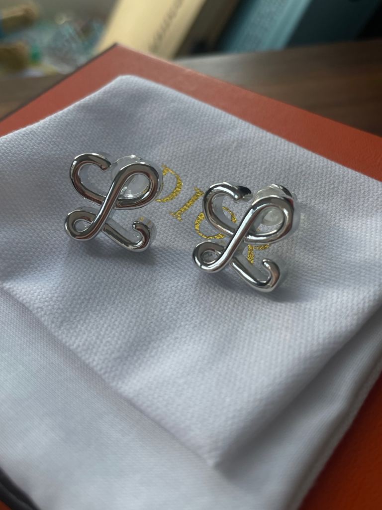 Loewe Logo earrings 