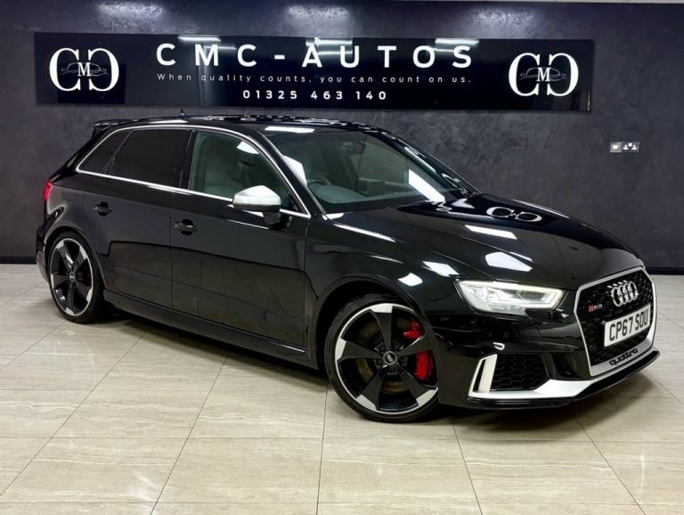 2017 Audi RS3 2.5 TFSI Sportback 5dr Petrol S Tronic quattro Euro 6 (s/s) (400 ps) Hatchback Petr...