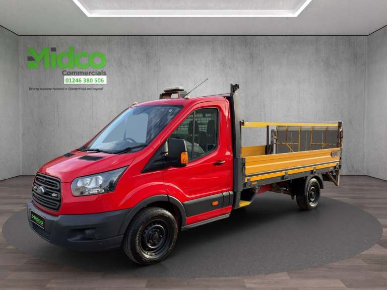 2019 Ford Transit 2.0 350 EcoBlue FWD Dropside Tail Lift CHASSIS CAB Diesel Manual