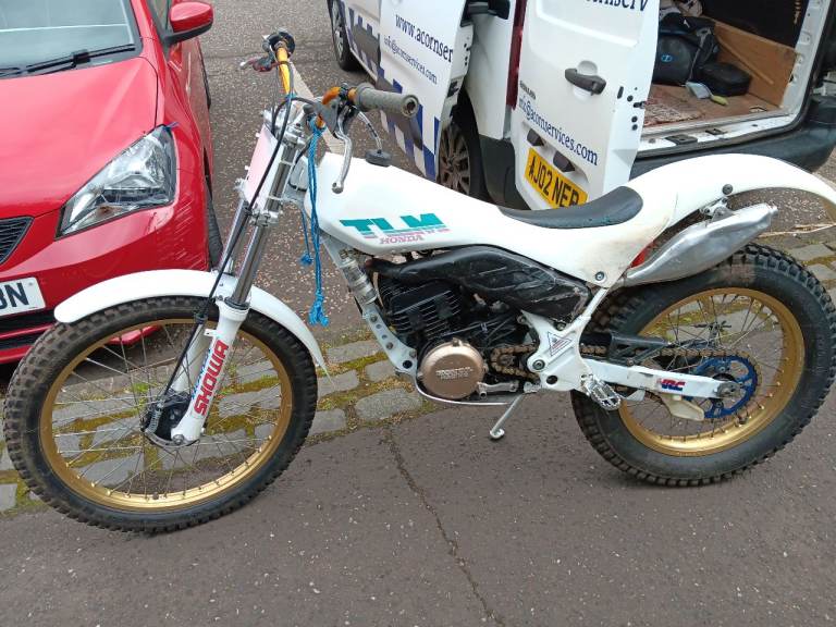 1986 240cc Honda TLM Trials bike