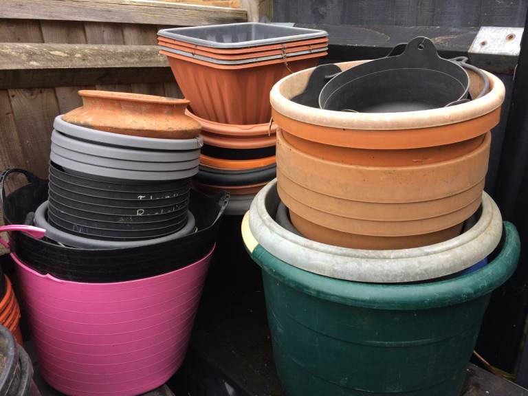 plant pots Plastic £3 each