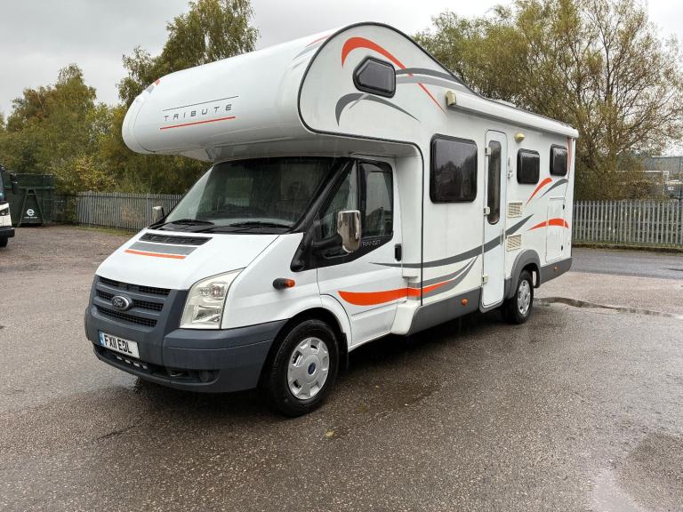2011 Autotrail Tribute T725 Motorhome 6 Berth 4 Travel Belts Ford Transit