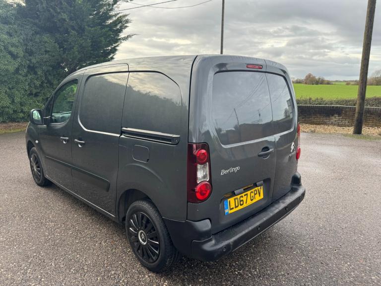 2017 Citroen Berlingo 1.6 BlueHDi 625Kg Enterprise MET GREY NO VAT PANEL VAN Diesel Manual