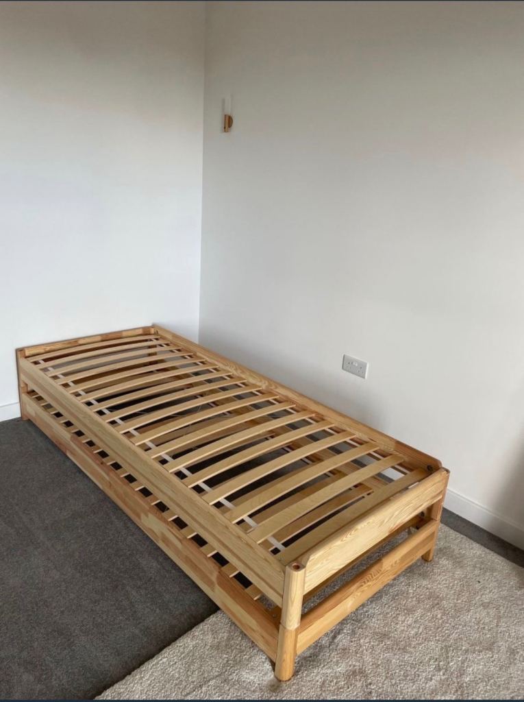 IKEA UTÅKER Stackable Bed + Mattress | Guest Bed | Excellent Condition