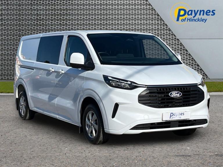 2024 Ford Transit Custom Limited 320L2 Double Cab 2.0L 170PS AUTO Frozen White