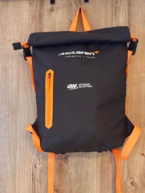 McLaren Formula 1 Roll-Top Backpack