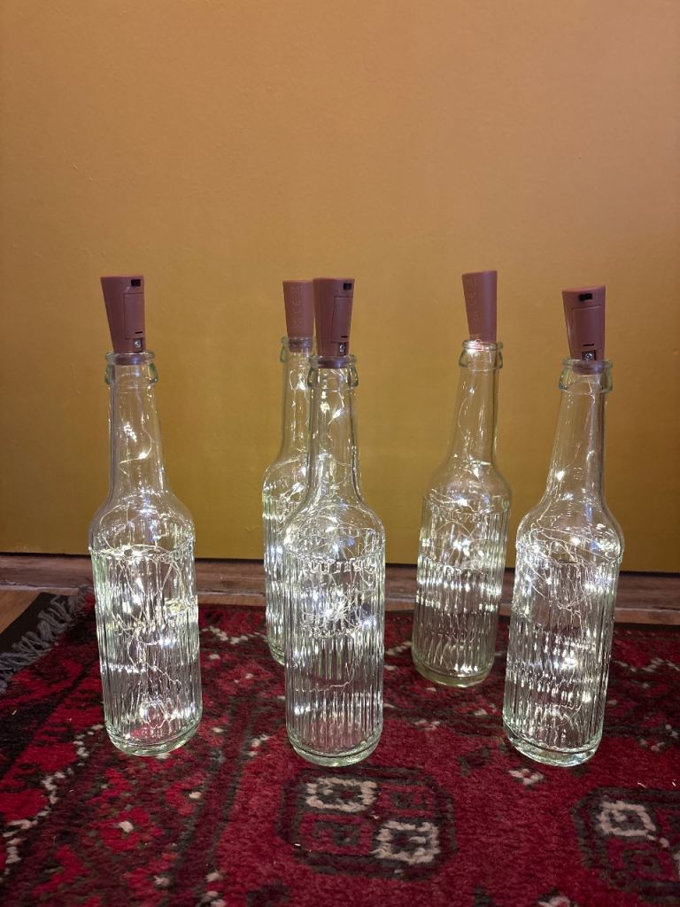 FREE Garden Bottle Lights x 5