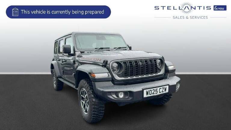 2025 Jeep Wrangler 2.0 GME Rubicon SUV 4dr Petrol Auto 4WD Euro 6 (s/s) (272 ps) SUV Petrol Autom...