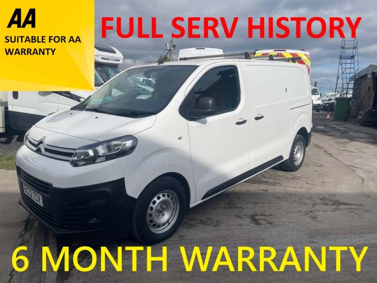 2022 Citroen Dispatch 1400 2.0 BlueHDi 145 Van Enterprise Pro PANEL VAN Diesel Manual