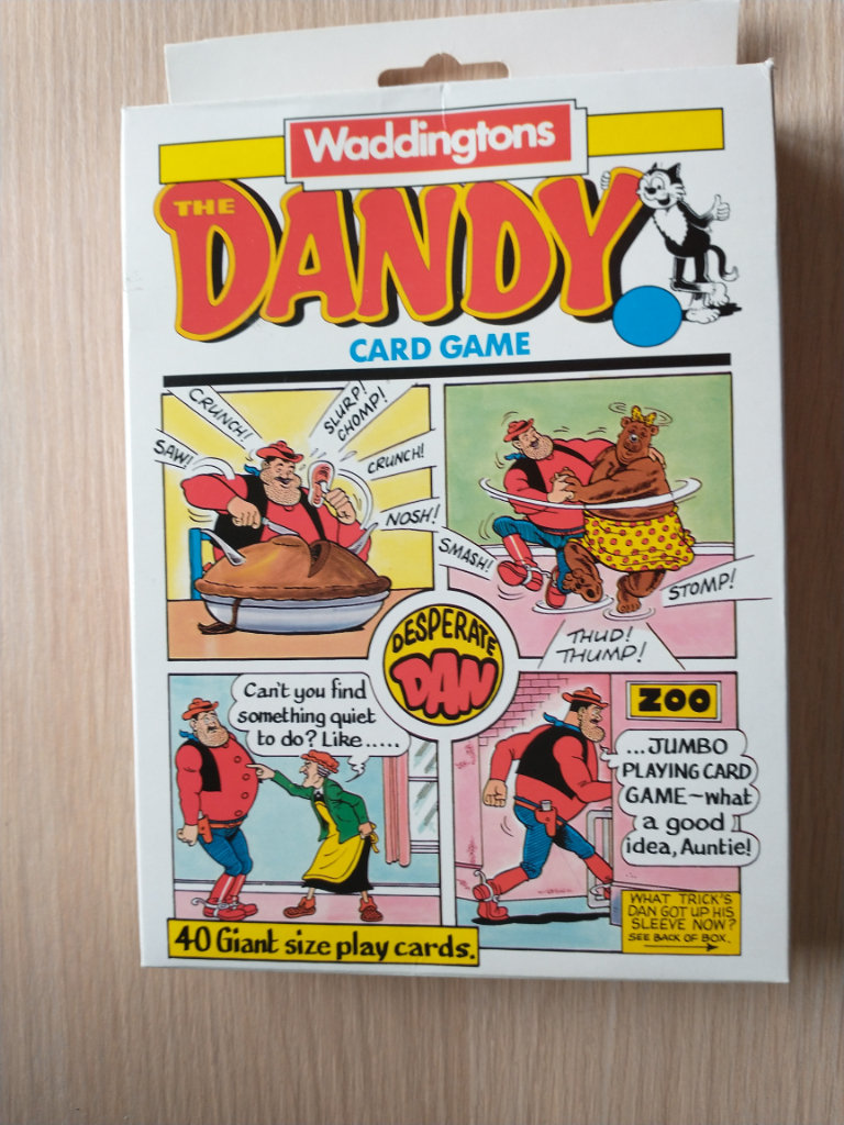 “ DANDY” Waddingtons boxed giant card game. NEW 