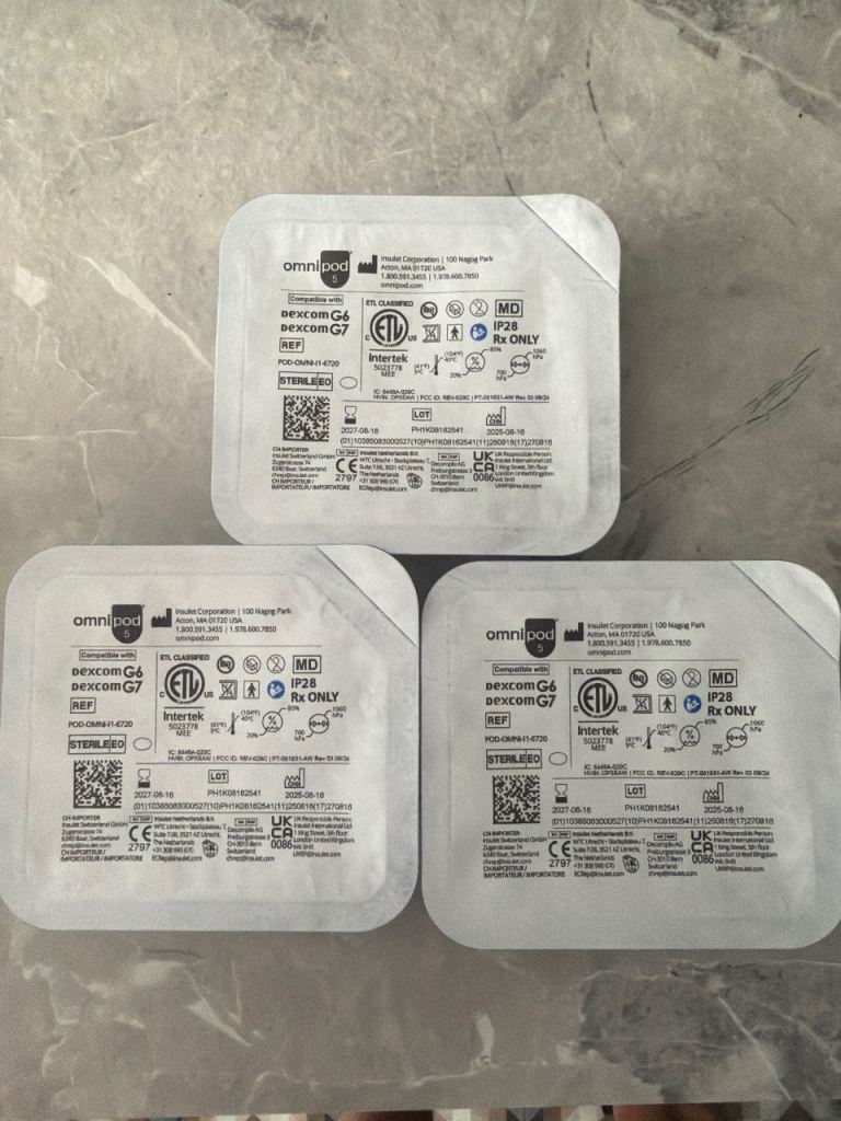 Omnipod 5 Pods x3
