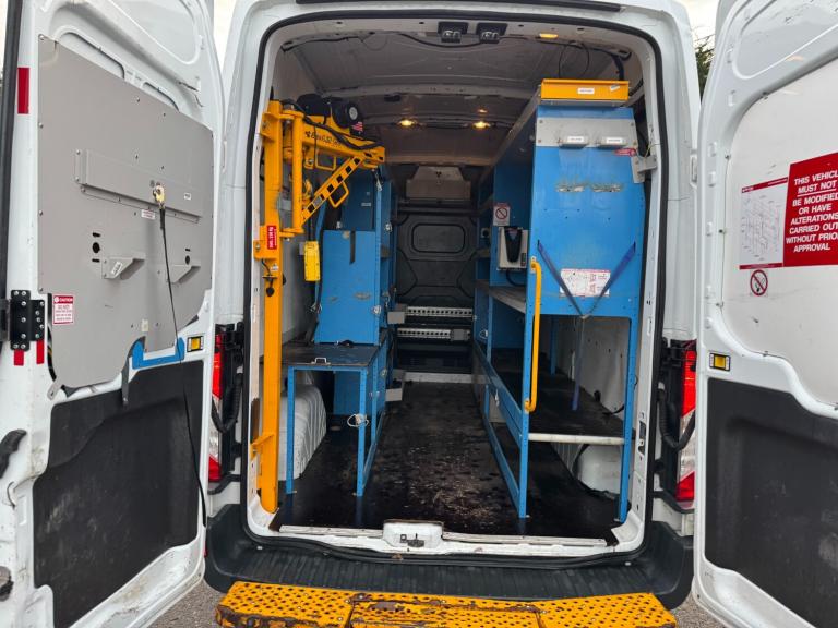 2018 Ford Transit 350 2.0 TDCi 130ps L2 H3 MWB WORK SHOP Van EX BT FULL UTILITY SPEC PANEL VAN Di...