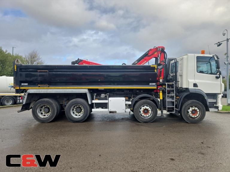2020 (70) DAF FAD CF450 8x4 Tipper Grab - 160000Kms