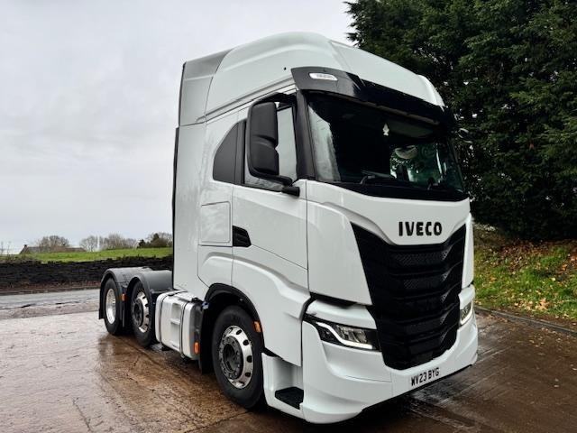 2023 Iveco S-WAY 530 6X2 TRACTOR UNIT ALLOYS LEATHER SAT NAV FRIDGE