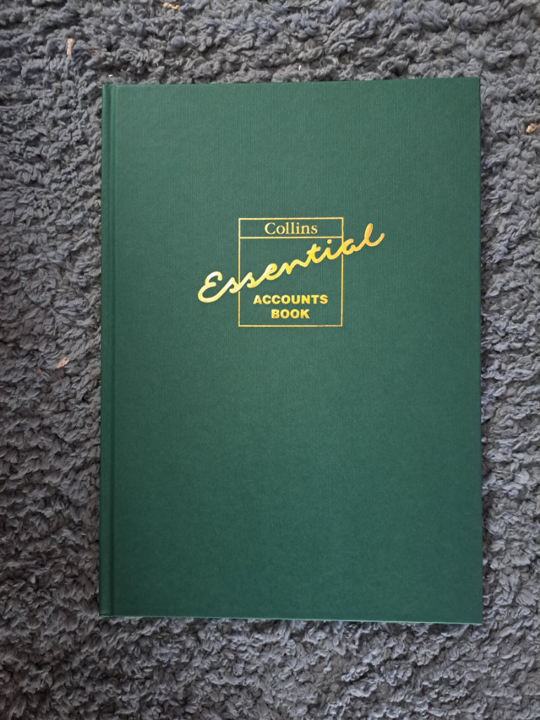 Brand new Collins essential accounts book 