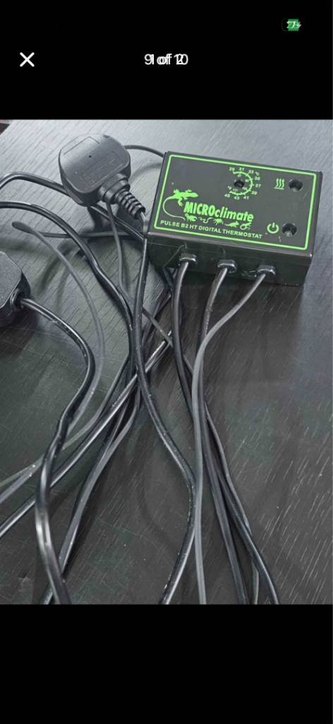 Micro climate pulse B2 HT digital thermostat 
