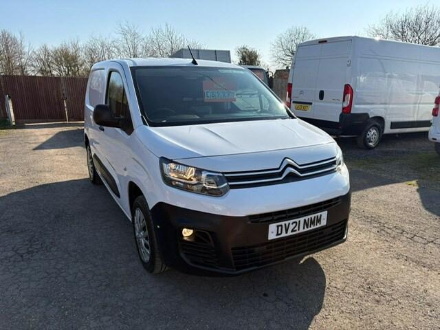 2021 Citroen Berlingo 1.5 BlueHDi 1000Kg Enterprise 100ps PANEL VAN Diesel Manual