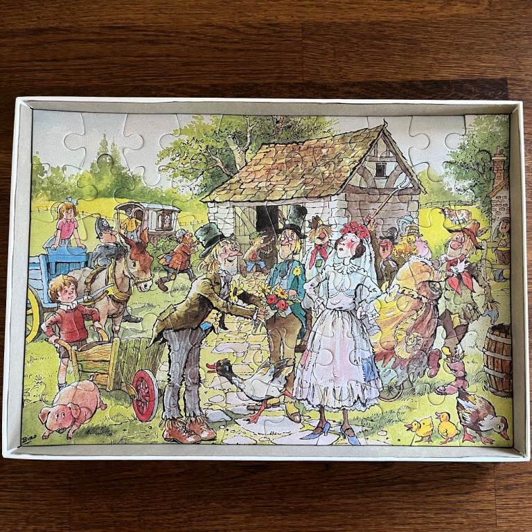 Vintage 1979 Worzel Gummidge 60 pieces puzzle. St Michael (M&S). COMPLETE. £8 ovno.