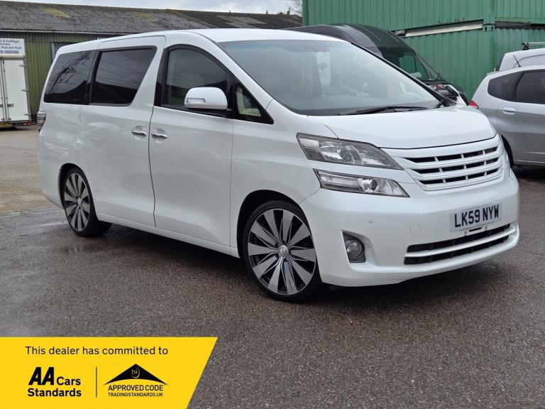 2024 Toyota Vellfire Alphard 2.4 Fresh Import ULEZ COMPLIANCE  MPV PETROL Automatic