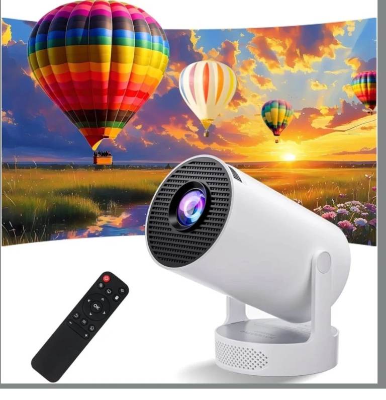 Mini Projector 1080P FHD with Android 11, 4K Supported, 320 ANSI Lumens, HiFi...
